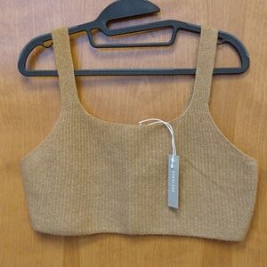 Everlane The Cozy Stretch Cropped Tank